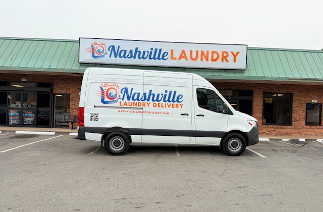 Nashville Laundry Delivery Van
